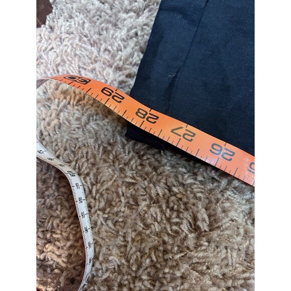 J Jill Linen Stretch Pull On Navy Women’s Pants Size Small Elastic Waist Pockets - Picture 7 of 9